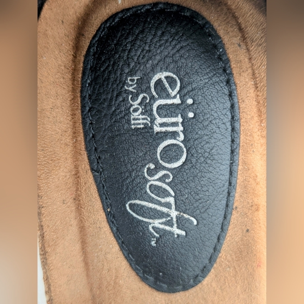 Eurosoft Size 8 M Women's Black Strappy Sandals - Chic & Comfortable - Picture 12 of 15